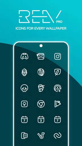 Reev Pro - Outline Icon Pack screenshot