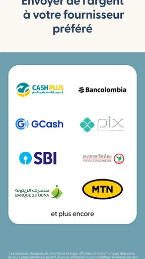Remitly : transferts d'argent screenshot