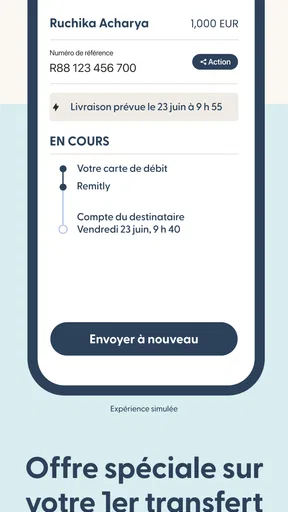 Remitly : transferts d'argent screenshot