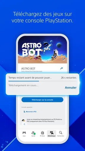 PlayStation App screenshot