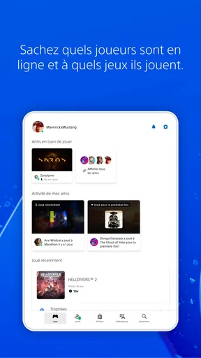 PlayStation App screenshot