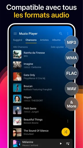 Lecteur musique - Play musique screenshot