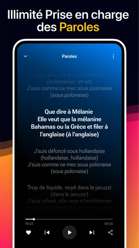 Lecteur musique - Play musique screenshot