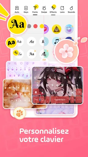 Clavier Facemoji - AI Emoji screenshot