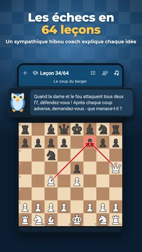Échecs en ligne et hors ligne screenshot
