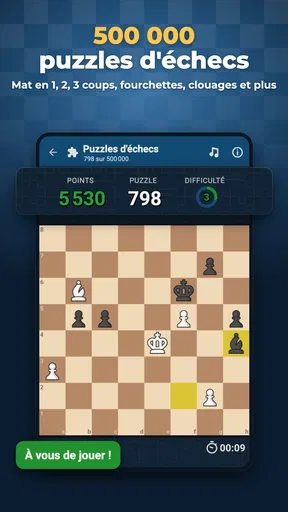 Échecs en ligne et hors ligne screenshot