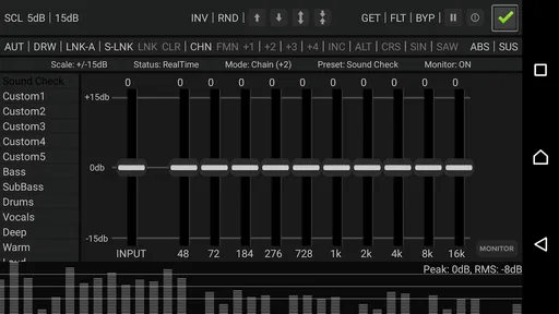 RE Equalizer FX screenshot