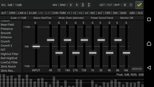 RE Equalizer FX screenshot