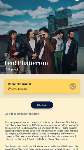 Festival du Roi Arthur screenshot