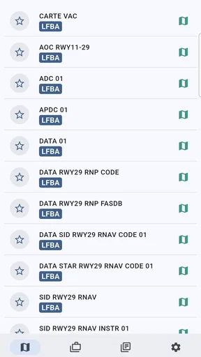 iVAC - Cartes VAC, IAC, ULM screenshot