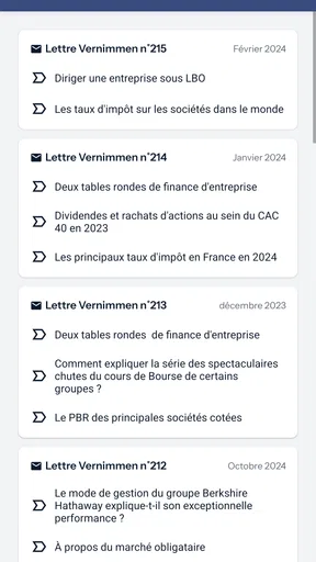Vernimmen Finance d'Entreprise screenshot