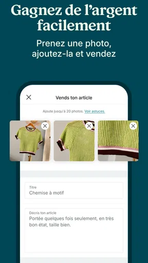 Vinted : shopping seconde main screenshot