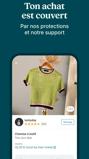 Vinted : shopping seconde main screenshot