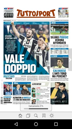Tuttosport HD screenshot