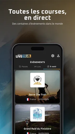 LiveTrail screenshot