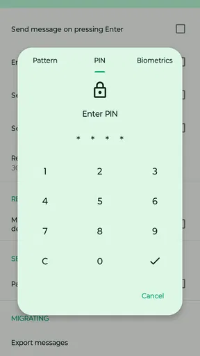 Fossify Messages screenshot