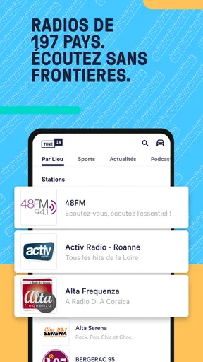 TuneIn Radio: sport & radio FM screenshot