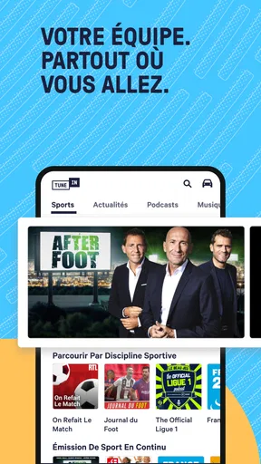 TuneIn Radio: sport & radio FM screenshot
