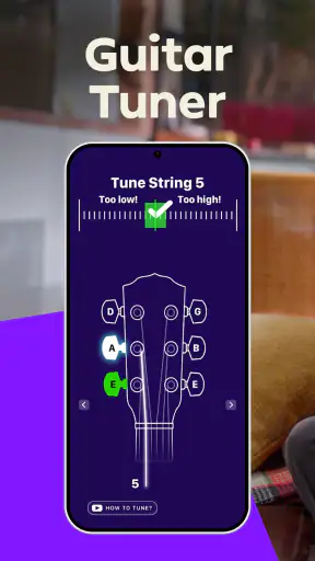 Accordeur Guitare -Simply Tune screenshot