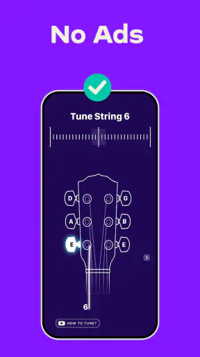 Accordeur Guitare -Simply Tune screenshot