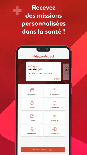 Adecco Medical : emploi santé screenshot