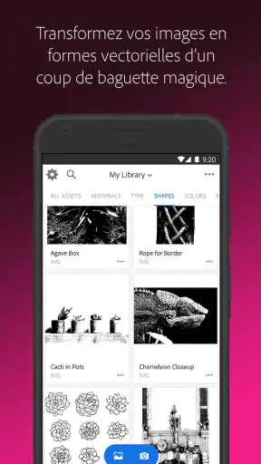 Adobe Capture:Outil pour Ps,Ai screenshot