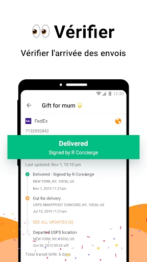 AfterShip Package Tracker - Su screenshot