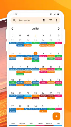 Agenda simple Pro screenshot