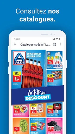 ALDI France screenshot