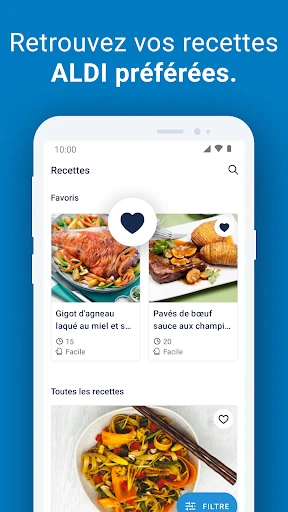 ALDI France screenshot
