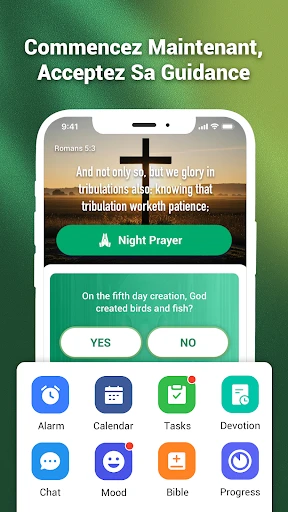 Alerte Prière, Agenda et Bible screenshot