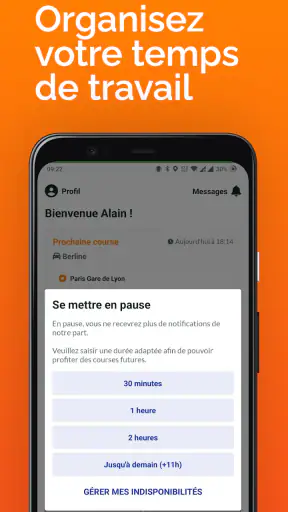 Allocab Driver pour chauffeur screenshot