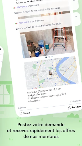 AlloVoisins screenshot