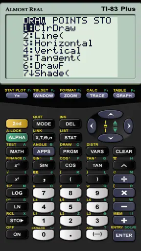 AlmostTI - TI Calc Emulator screenshot