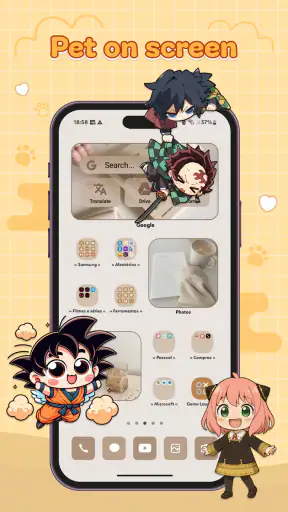 Anime Shimeji, Pet On Screen screenshot