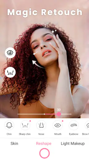 Appareil photo beauté - selfie screenshot