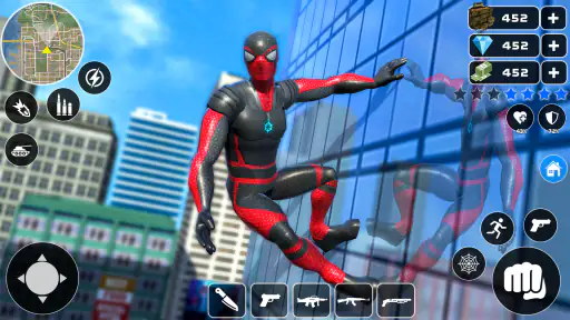 Araignée Corde Miami 3D héros screenshot