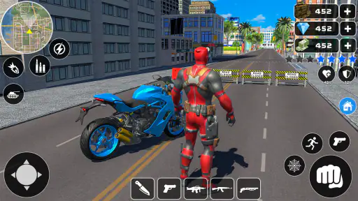 Araignée Corde Miami 3D héros screenshot