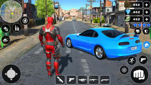 Araignée Corde Miami 3D héros screenshot