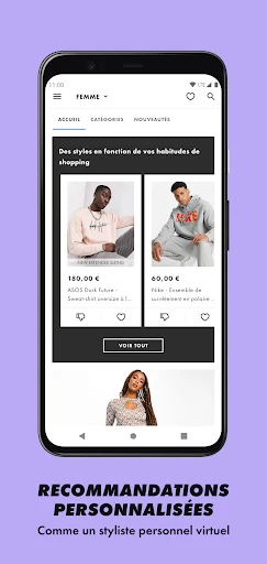 ASOS screenshot