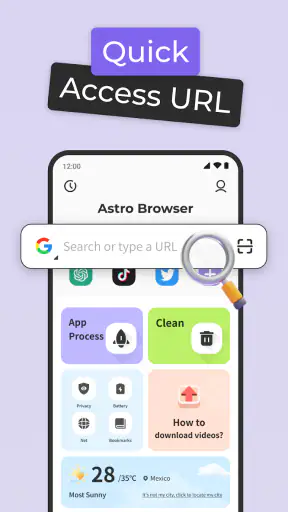 Astro Browser screenshot