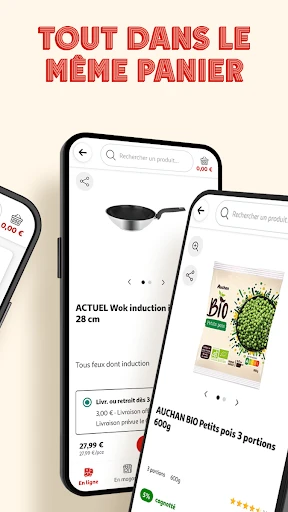 Auchan.fr - Courses & fidélité screenshot