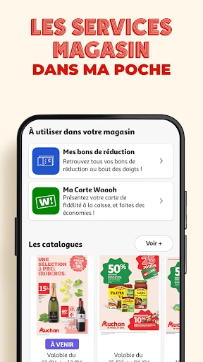 Auchan.fr - Courses & fidélité screenshot