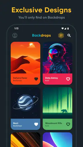Backdrops - Fonds d'écran screenshot