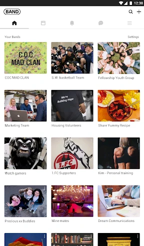 BAND - App for all groups screenshot