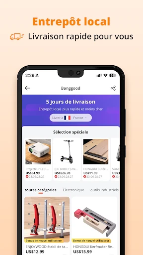Banggood - Achats En Ligne screenshot