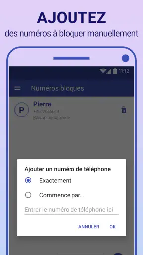 Bloqueur D'Appel screenshot