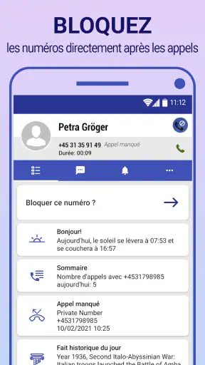 Bloqueur D'Appel screenshot