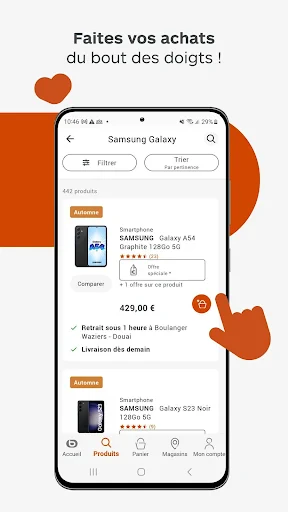 Boulanger screenshot