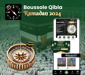 Boussole Qibla-Qibla Direction screenshot